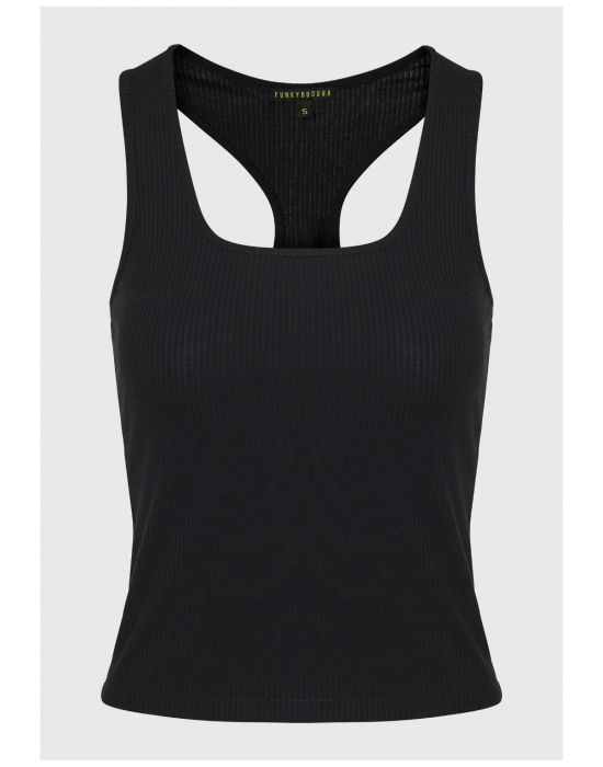 Γυναικείο Tank Top Σε Rib Ύφανση FBL009-101-17