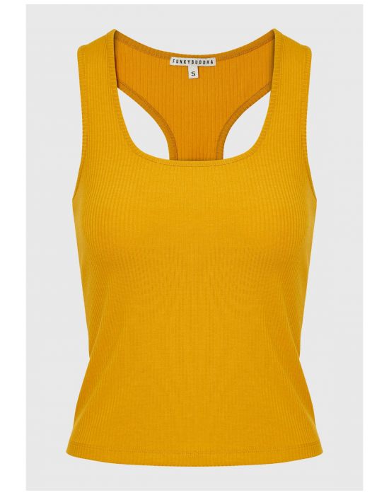 Γυναικείο Tank Top Σε Rib Ύφανση FBL009-101-17