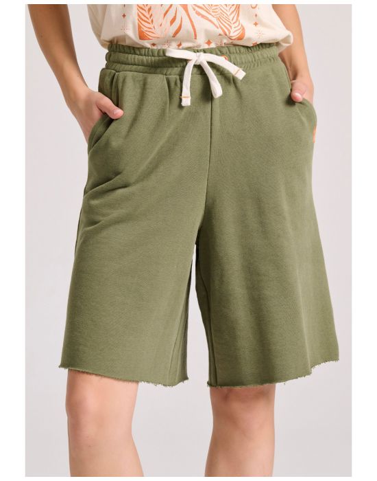 Γυναικεία Loose Fit  Αθλητική Βερμούδα FBL009-107-03