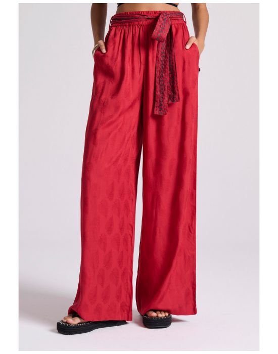 Γυναικεία Wide Leg Fit Παντελόνα FBL009-110-02