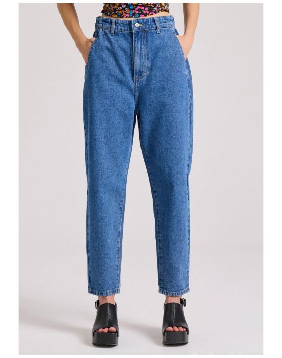 Γυναικείο Slouchy Fit Τζιν Παντελόνι FBL009-165-02