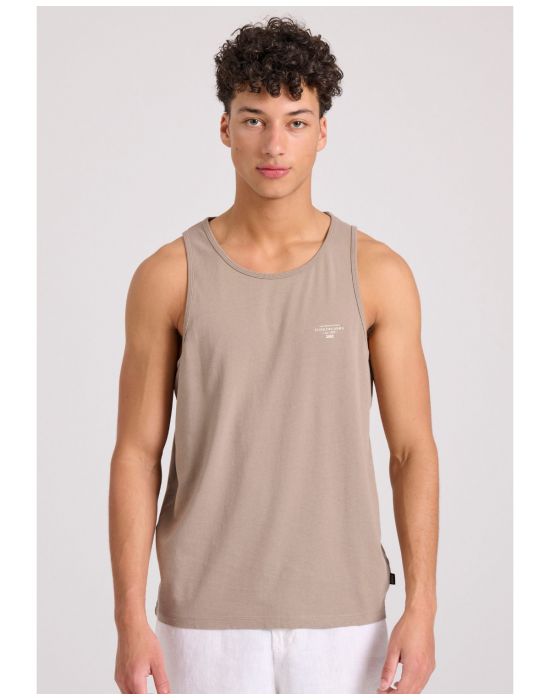 Ανδρικό Tank Top Με Logo Στο Στήθος FBM009-003-04