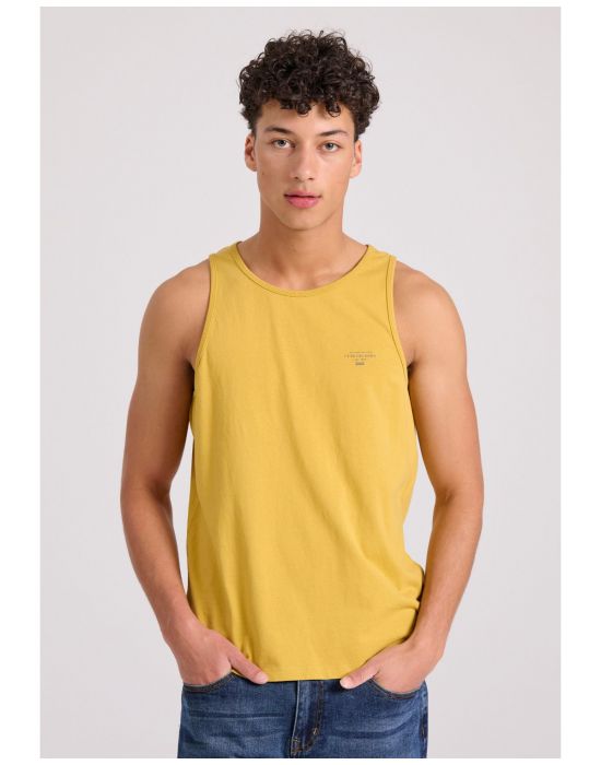 Ανδρικό Tank Top Με Logo Στο Στήθος FBM009-003-04