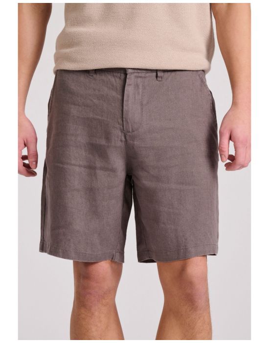 Ανδρική Comfort Fit Λινή Chino Βερμούδα FBM009-009