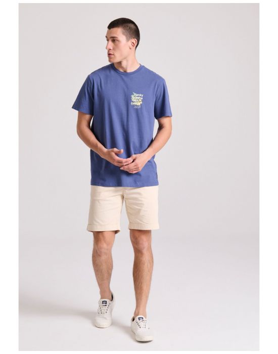 Ανδρική Garment Dyed Chino Βερμούδα FBM009-012-03