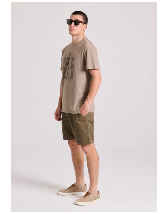 Ανδρική Garment Dyed Chino Βερμούδα FBM009-012-03