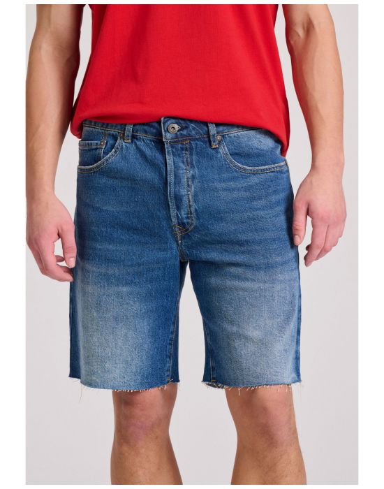 Ανδρική Comfort Fit Τζιν Βερμούδα FBM009-085-03