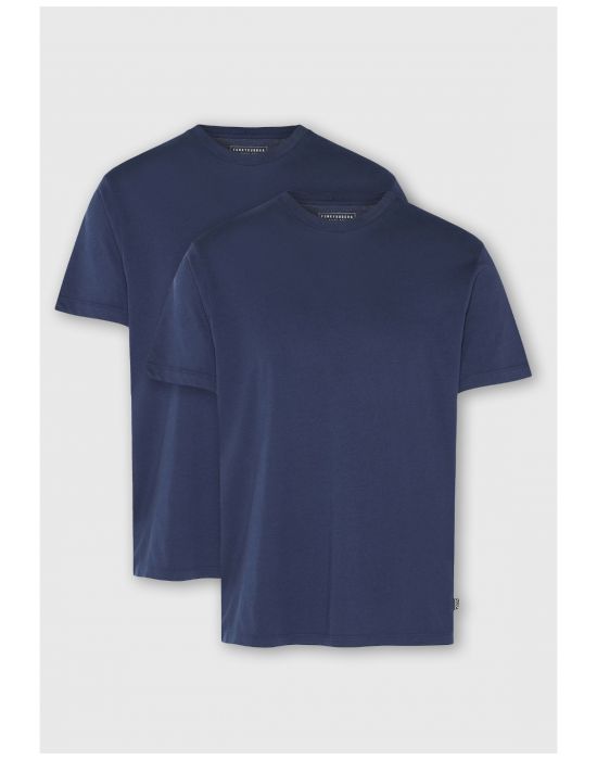 Ανδρικά Μονόχρωμα T-Shirts (Σετ 2 Τεμ.) FBM009-350