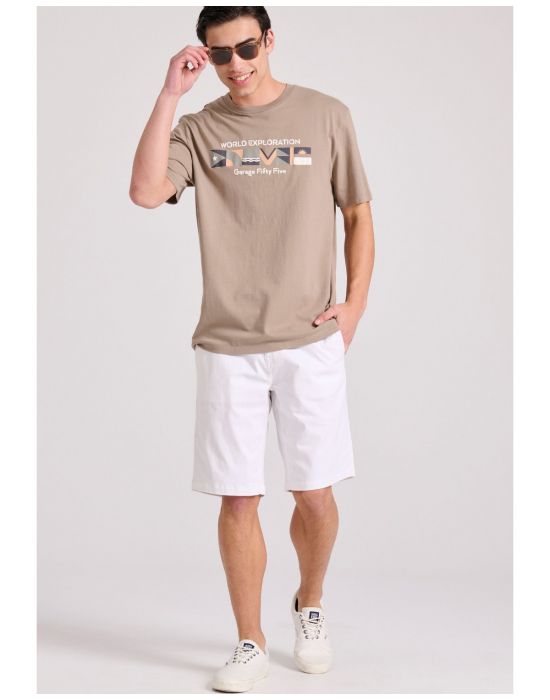 Ανδρική Βερμούδα Chino Garage 55 GAM009-501-03