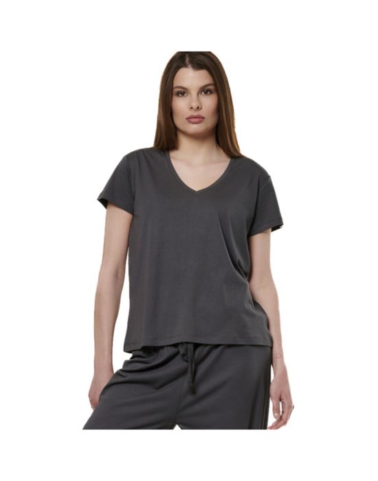 Γυναικείο T-Shirt V-Neck 051521-01