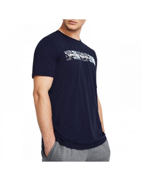Ανδρικό Μπλουζάκι Κοντομάνικο Ua Camo Chest Stripe 1376830