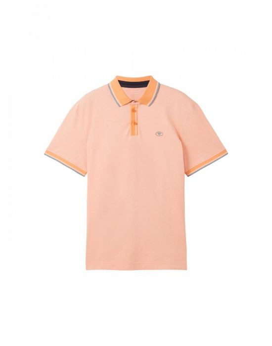 Ανδρική Μπλούζα Polo With De Tom Tailor 1040822