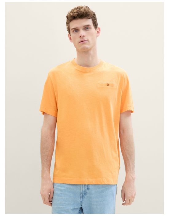 Ανδρικό T-shirt Λινό  Tom Tailor 1040962