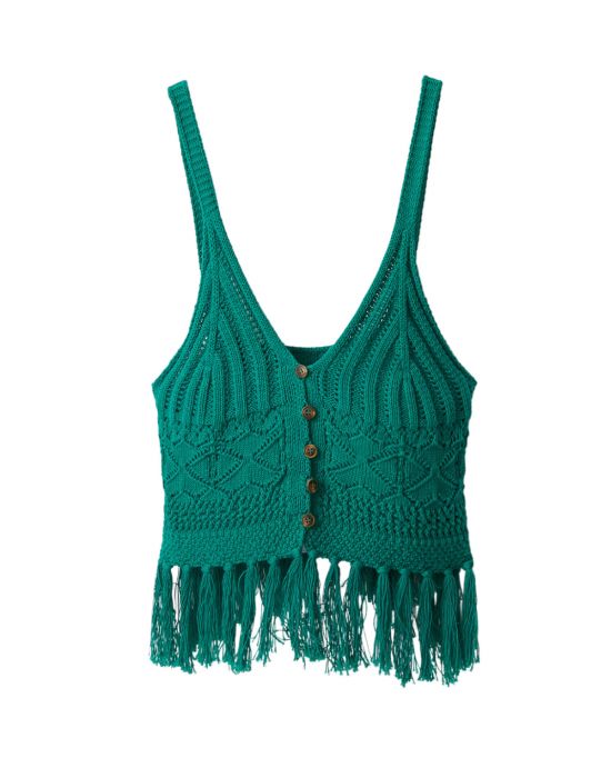 Γυναικείο Πλεκτό Τοπ Desigual 22SWTKAJ
