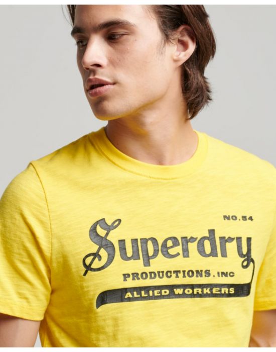 Ανδρικό  T-shirt Merch Store Superdry M1011329A