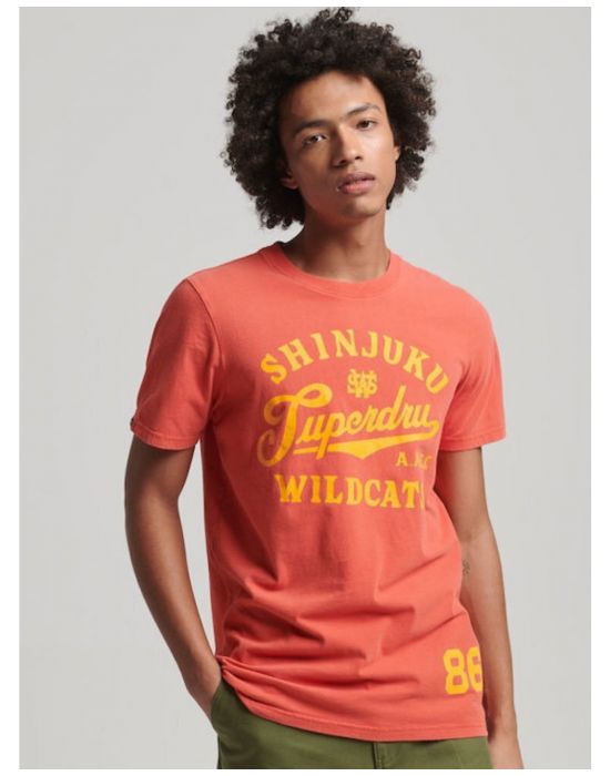 Ανδρικό T-shirt Vintage Home Run Superdry M1011469A