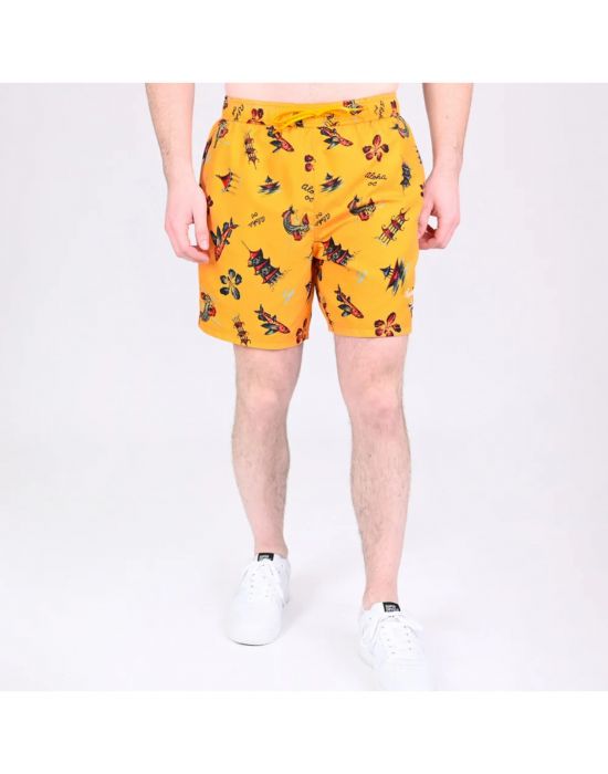 Ανδρικό Μαγιό D3 Ovin Hawaiian Print 17" Superdry M3010232A