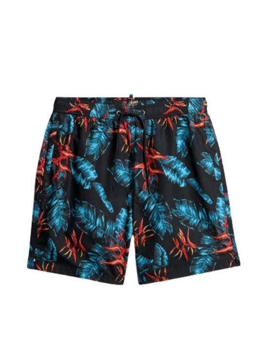 Ανδρικό Μαγιό D3 Ovin Hawaiian Print 17" Superdry M3010232A