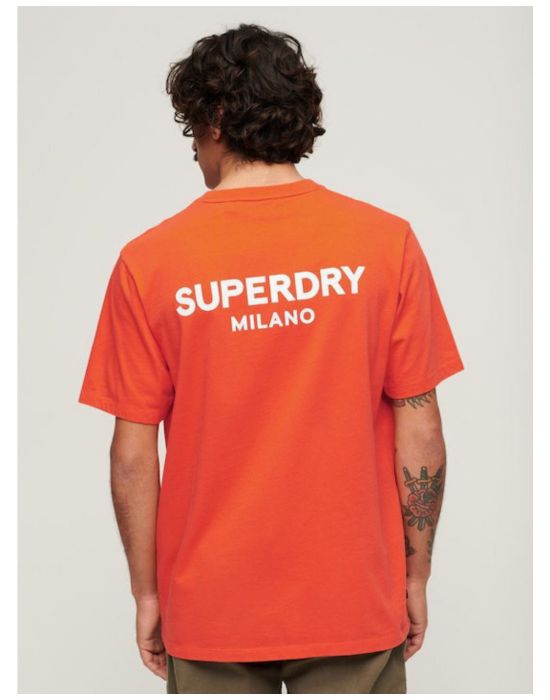 Ανδρικό T-shirt Luxury Sport Loose Superdry M6010805A