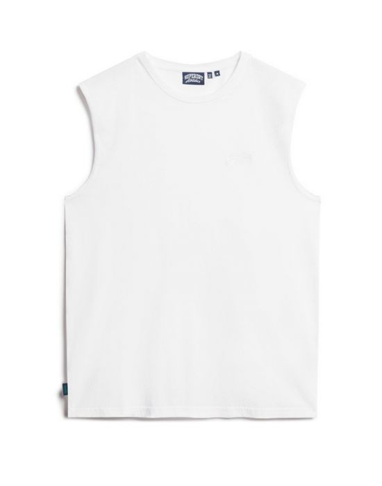 Ανδρική Αμάνικη Μπλούζα Logo Superdry M6010820A