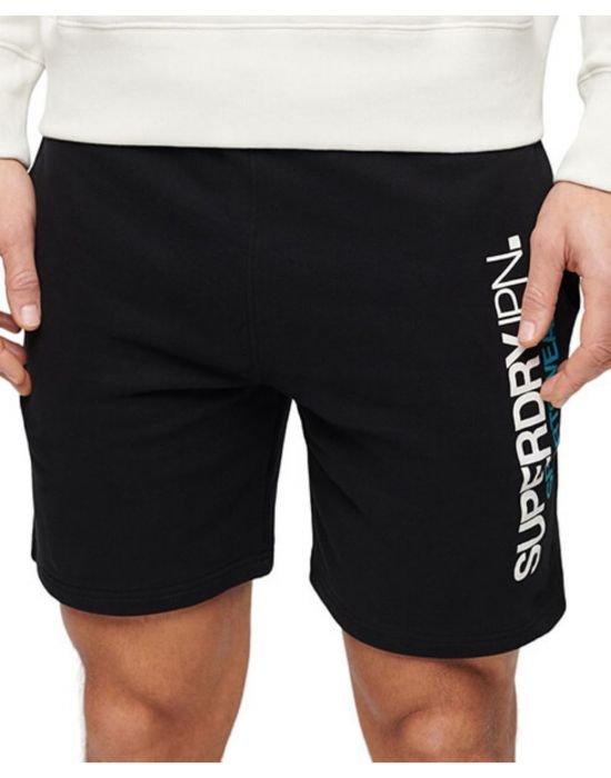 Ανδρική Βερμούδα Φούτερ Sportswear Logo M7110415A