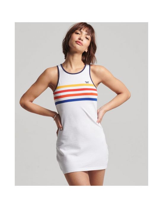 Φόρεμα Vintage Stripe Vest Superdry W8011103A