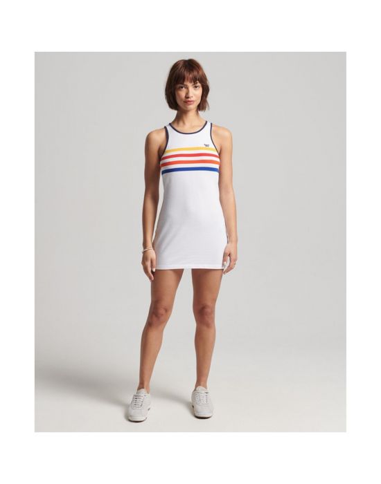 Φόρεμα Vintage Stripe Vest Superdry W8011103A