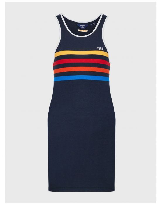 Φόρεμα Vintage Stripe Vest Superdry W8011103A