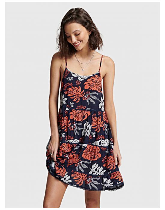 Φόρεμα Vintage Mini Beach Cami Superdry W8011303A