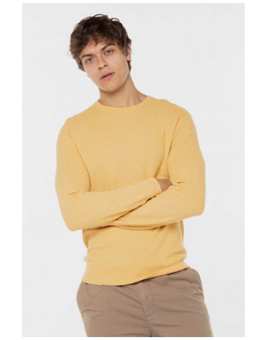Ανδρική Πλεκτή Μπλούζα Reg Waffle Stitch M3RR15Z35D0
