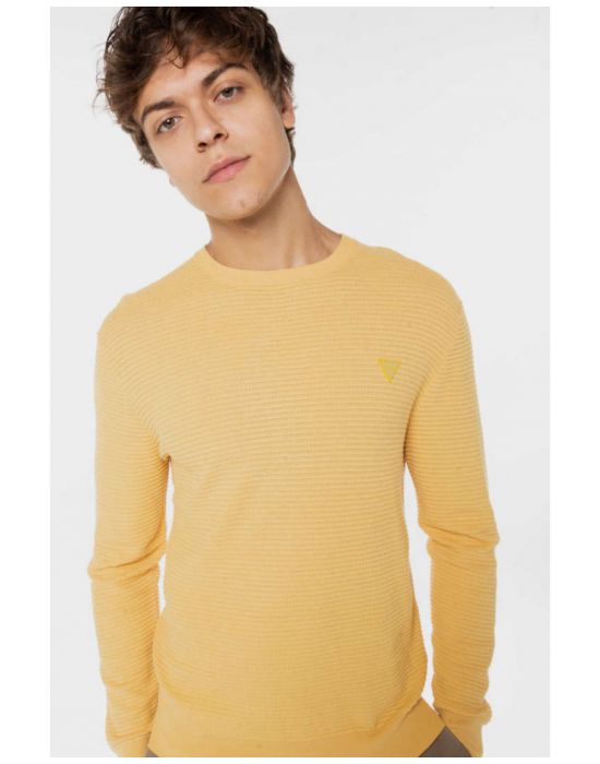 Ανδρική Πλεκτή Μπλούζα Reg Waffle Stitch M3RR15Z35D0