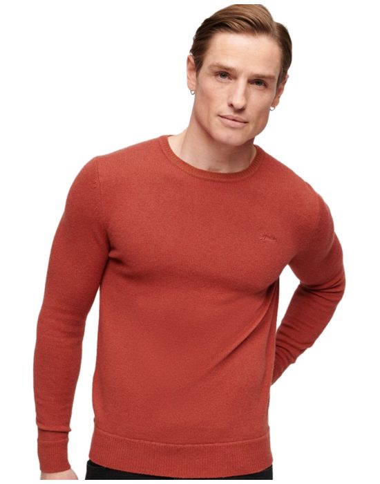 Ανδρική Πλεκτή Μπλούζα Essential Slim Fit M6110564A