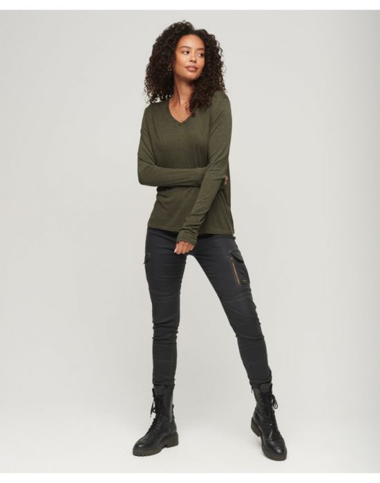 Γυναικεία Μπλούζα Jersey V Neck W6011808A