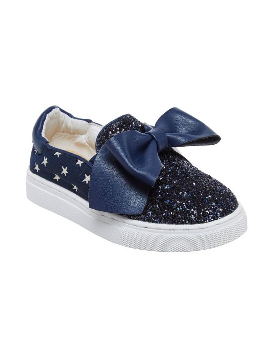 ΜΠΛΕ SNEAKERS SLIP-ON