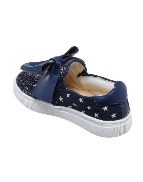 ΜΠΛΕ SNEAKERS SLIP-ON