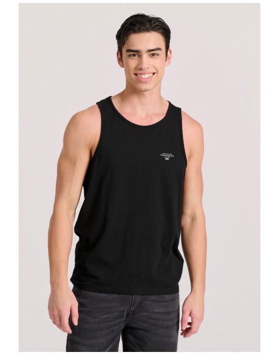 Ανδρικό Tank Top Με Logo Στο Στήθος FBM009-003-04