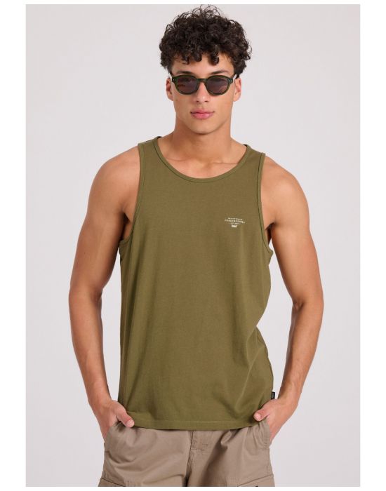 Ανδρικό Tank Top Με Logo Στο Στήθος FBM009-003-04