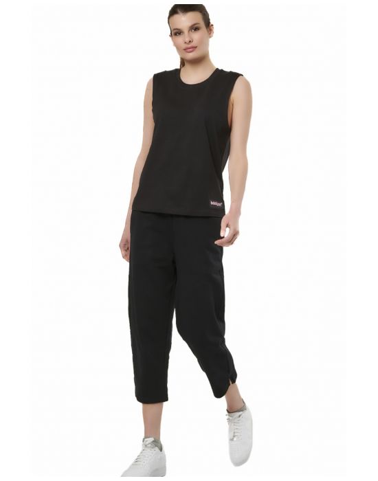 Γυναικείο Παντελόνι Crop Wide Leg 021531-01