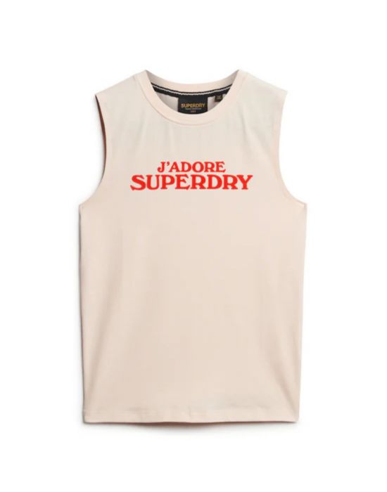 Γυναικεία Μπλούζα Αμάνικη Sport Luxe Gra Superdry W6011834A