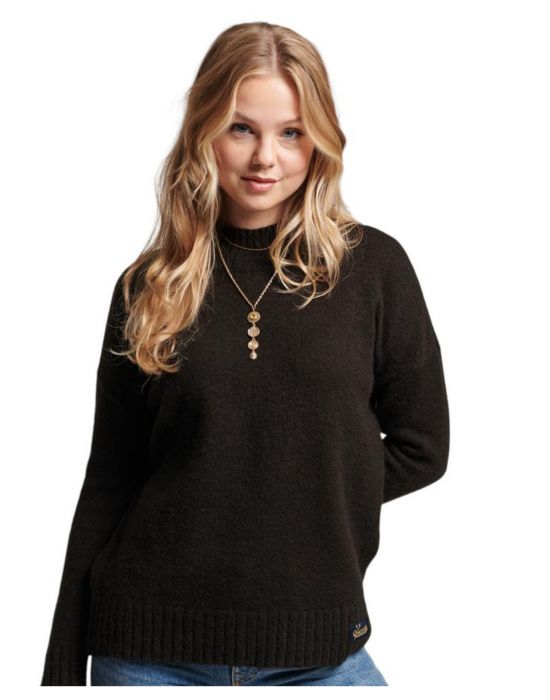 Γυναικεία Πλεκτή Μπλούζα Essential Mock Neck W6110501A
