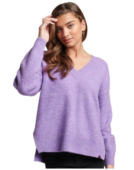 Γυναικεία Πλεκτή Μπλούζα Stud Oversized W6110521A